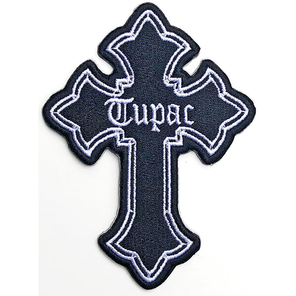 Tupac Standard Patch: Cross by Tupac (2PACPAT01)