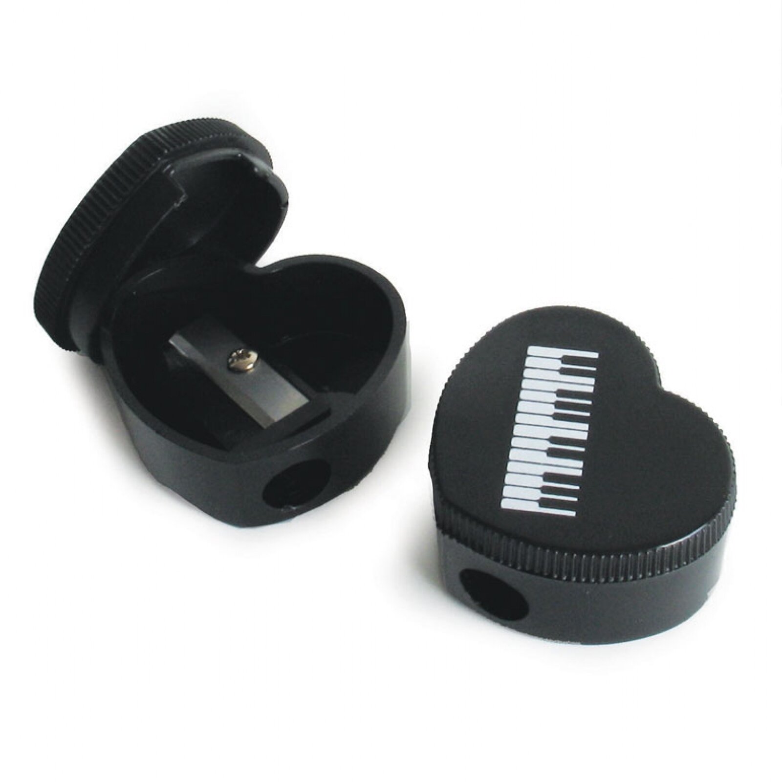 Heart With Keys Pencil Sharpener by Stationary