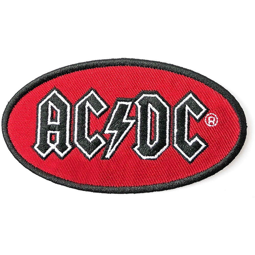 AC/DC Standard Patch: Oval Logo by AC/DC (ACDCPAT03)