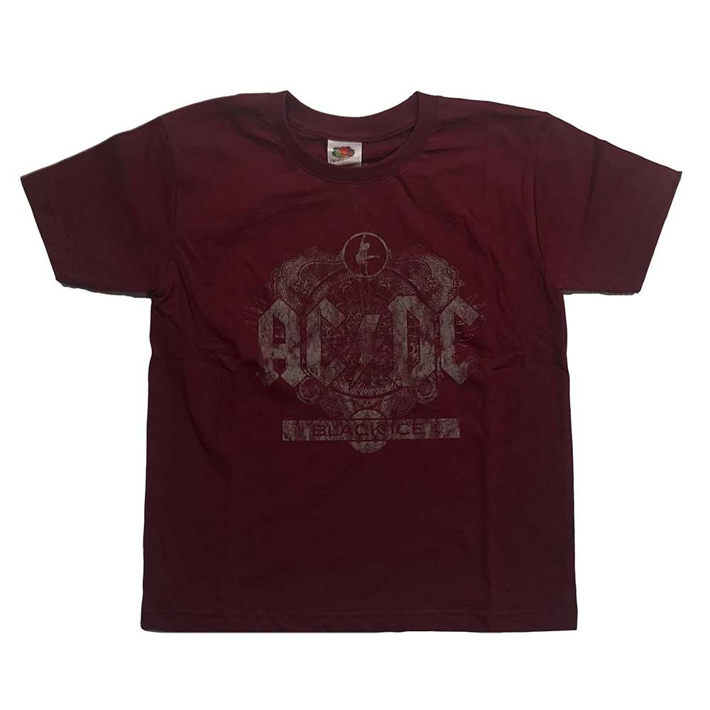 AC/DC Kids T-Shirt: Black Ice by AC/DC