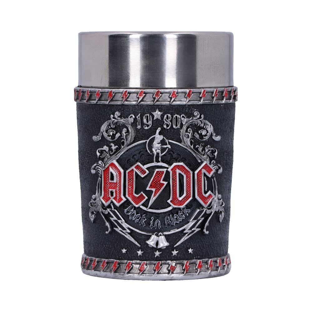 Officially licensed ACDC Back in Black Shot Glass by AC/DC (B5567T1)