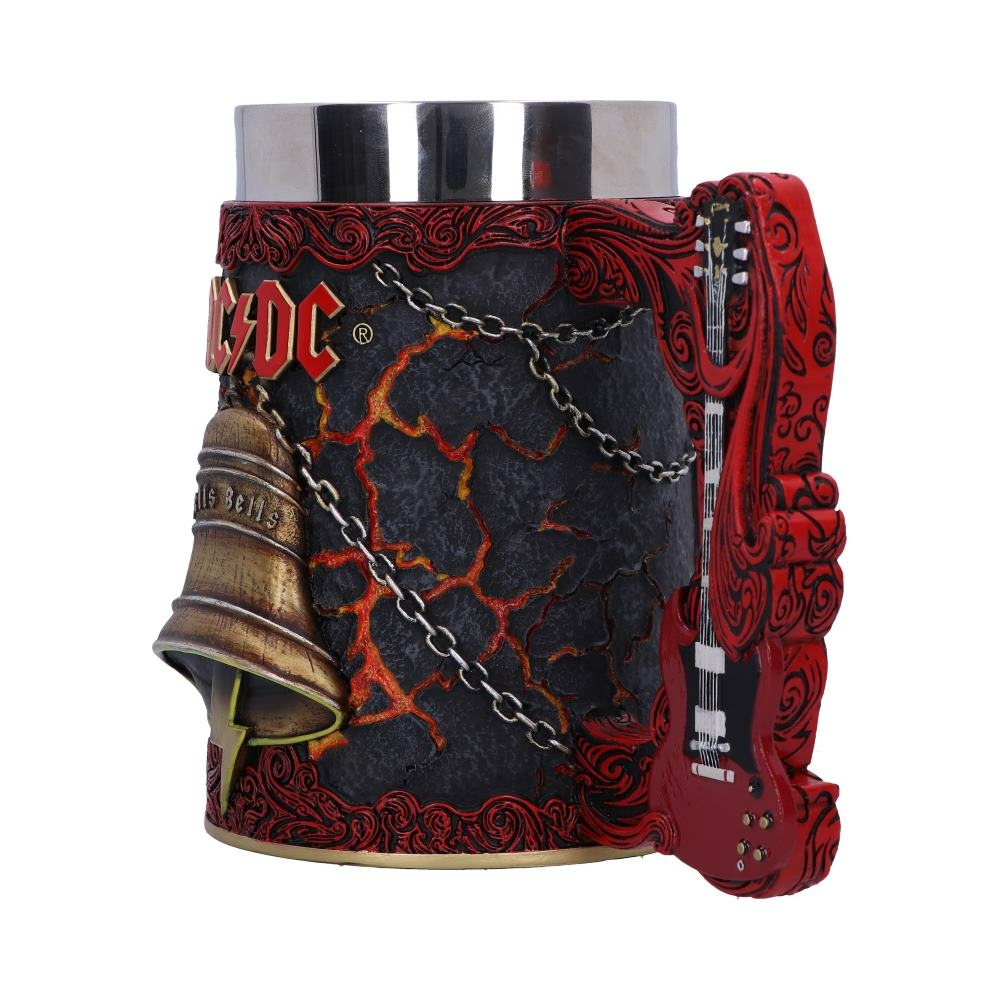 Nemesis Now ACDC Hells Bells Resin Box – Officially Licensed, 13cm Bell-Shaped Storage Trinket Box - View #2