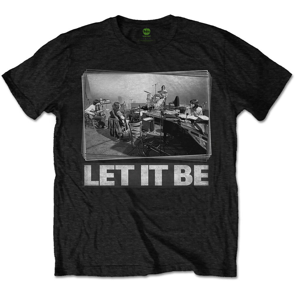 The Beatles Unisex T-Shirt: Let It Be Studio by The Beatles