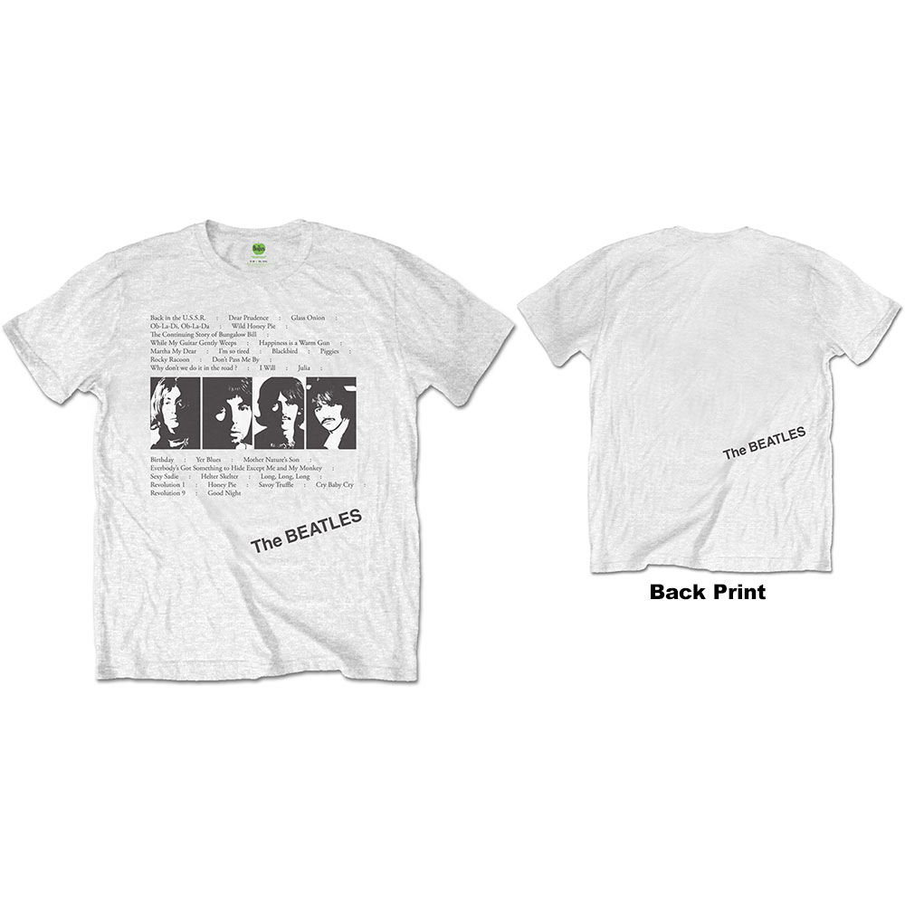 Birikina Beatles T-shirt Bianca - Donna – Klasse Uno
