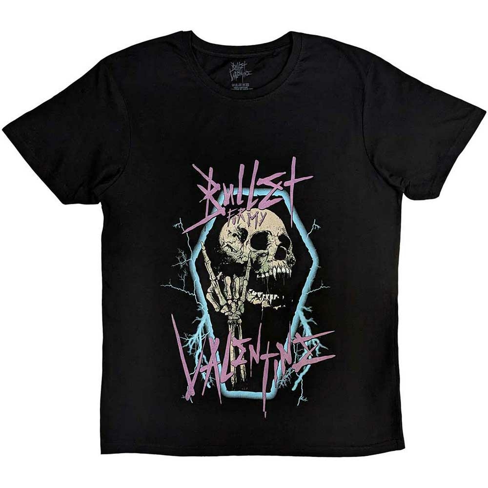 Bullet For My Valentine Unisex T-Shirt: Thrash Skull by Bullet For