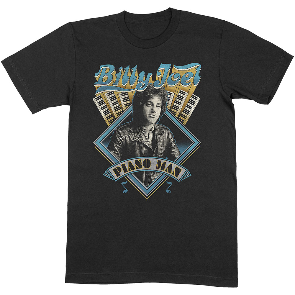 Billy Joel Unisex T-Shirt: Piano Man by Billy Joel