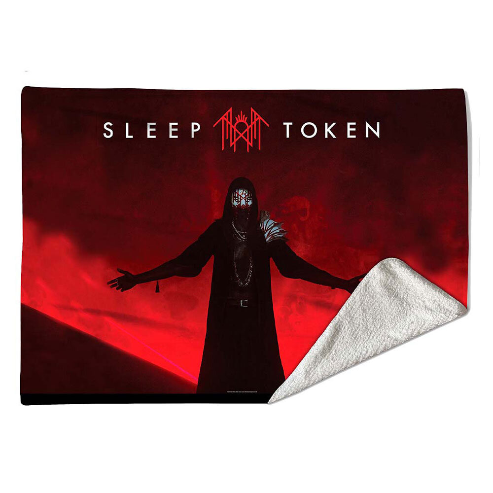 Sleep Token Sherpa Fleece Blanket/Throw: Red Light (Multicolour) by ...