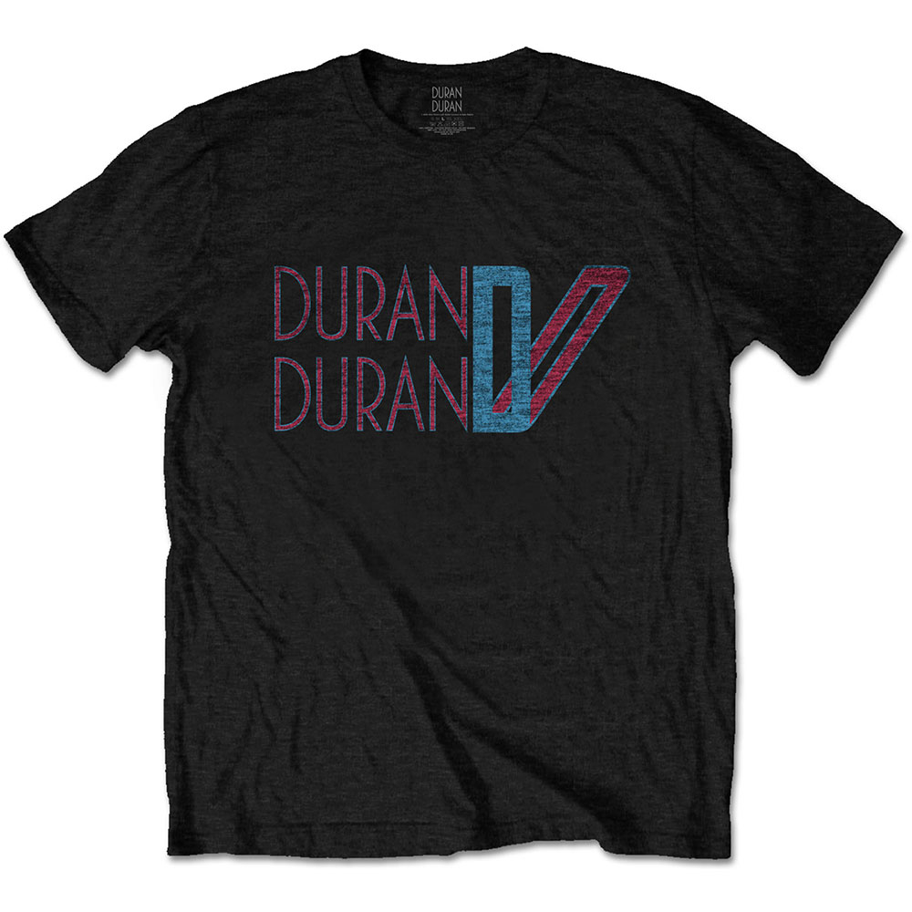 Duran Duran Unisex T-Shirt: Double D Logo by Duran Duran