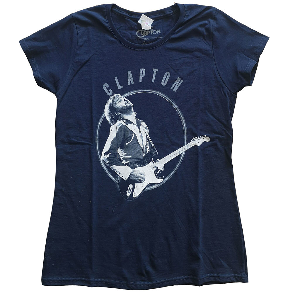 T-shirt Eric Clapton Officiel "Blackie" - Homme, Noir, Coton, Logo Signature, Taille L - 4