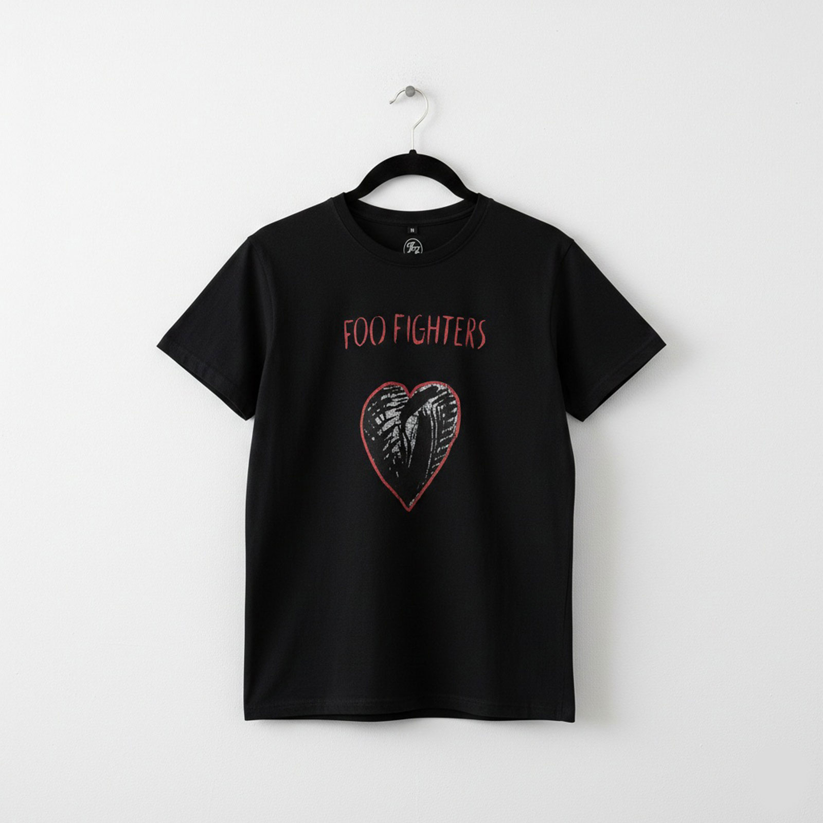 Foo Fighters Unisex Carbon T-Shirt: One By One (Black) (Back Print