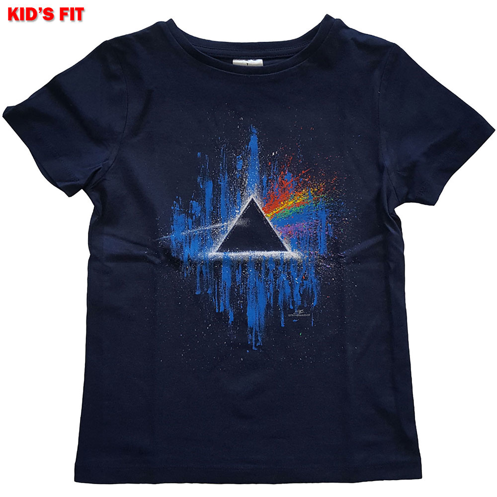 Pink Floyd T-Shirt Ufficiale Dark Side Of The Moon Prism 50 Years - Unisex - Taglia L - Nero