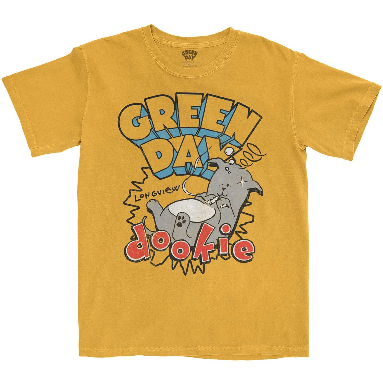 Green Day Unisex T-Shirt: Dookie Longview by Green Day