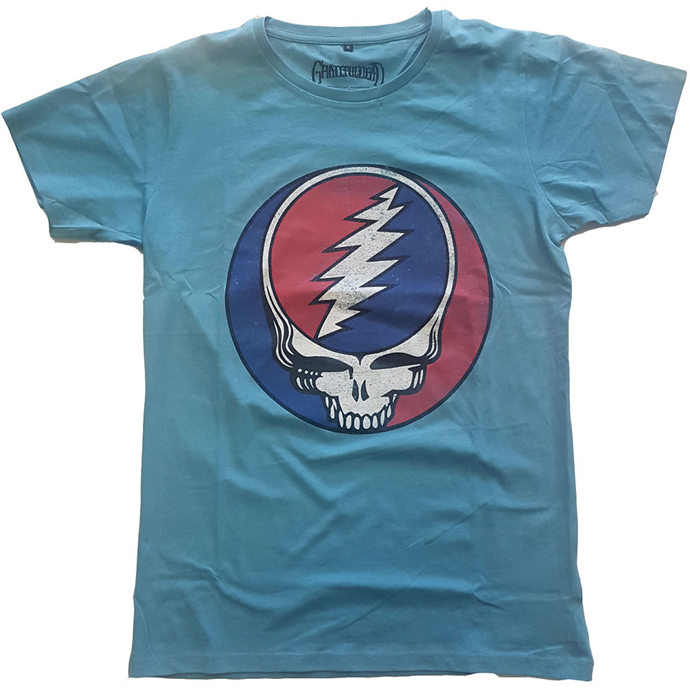 Grateful Dead Unisex T-Shirt: Steal Your Face Classic by Grateful Dead