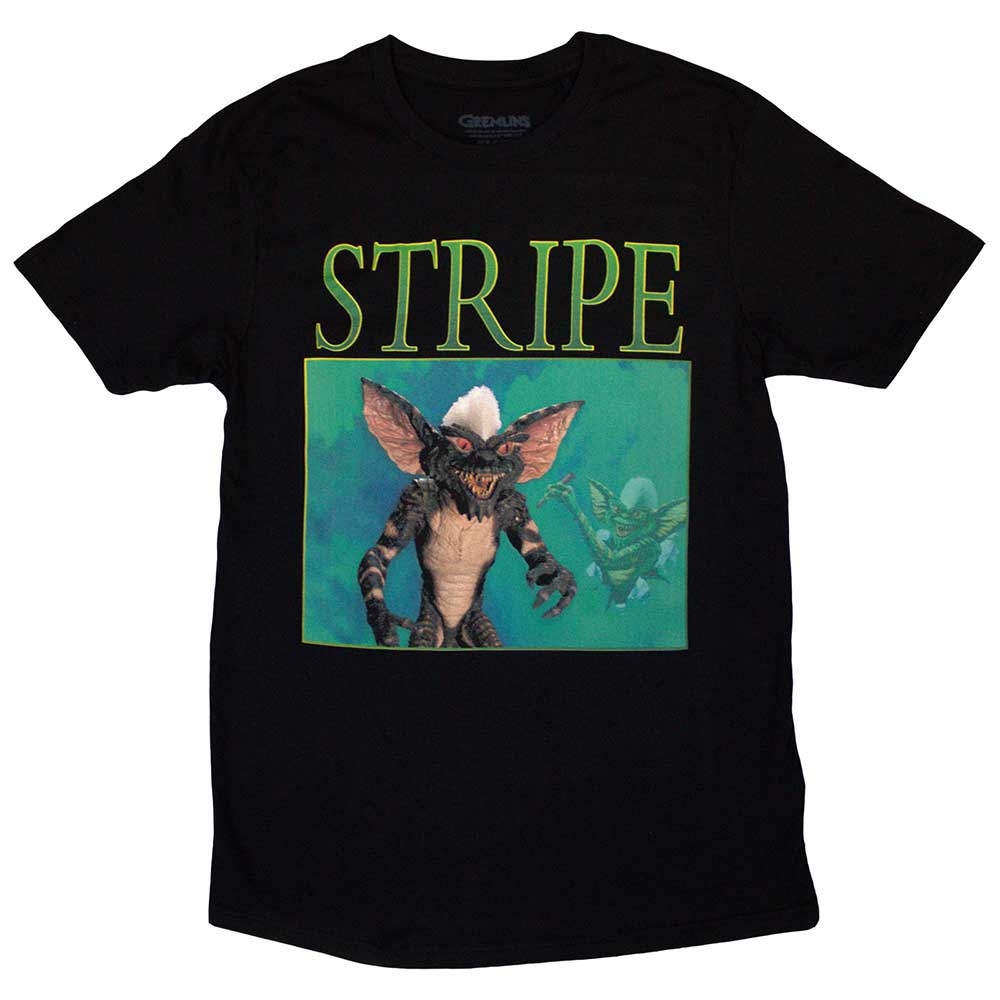Gremlins Officially Licensed 3/4 Sleeve Baseball Tee – Group Graphic, White & Black (Medium) - View #10