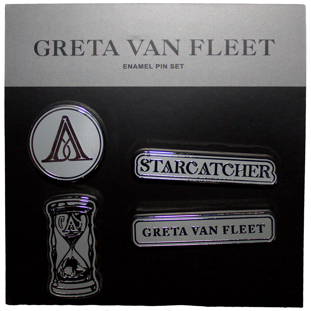 Greta Van Fleet Pin Badge Set: Starcatcher by Greta Van Fleet (GVFPINSET01)