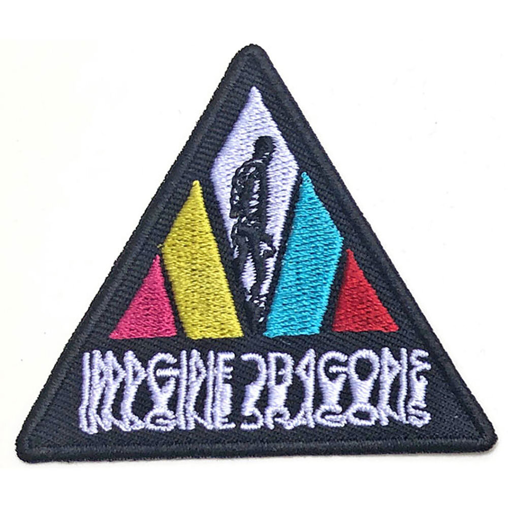 Imagine Dragons Standard Patch: Blurred Triangle Logo by Imagine ...