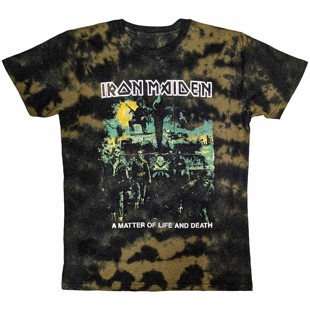Rock Off Iron Maiden Unisex T-Shirt: Live After Death Diamond (Small) - Small - Black - Unisex
