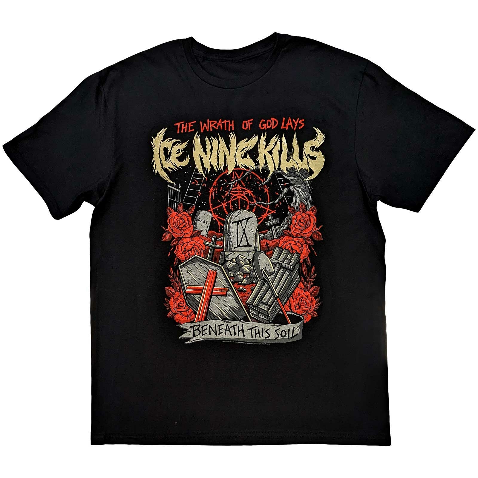 【貴重・発禁】 任天堂 マリオ Tシャツ 古着 ICE NINE KILLS Ice Nine Kills Unisex T-Shirt: Wrath by Ice Nine Kills