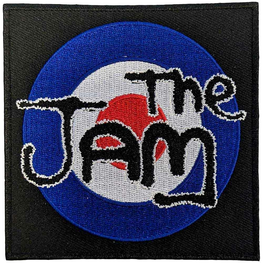The Jam Standard Woven Patch: Spray Target Logo by The Jam (JAPAT01)