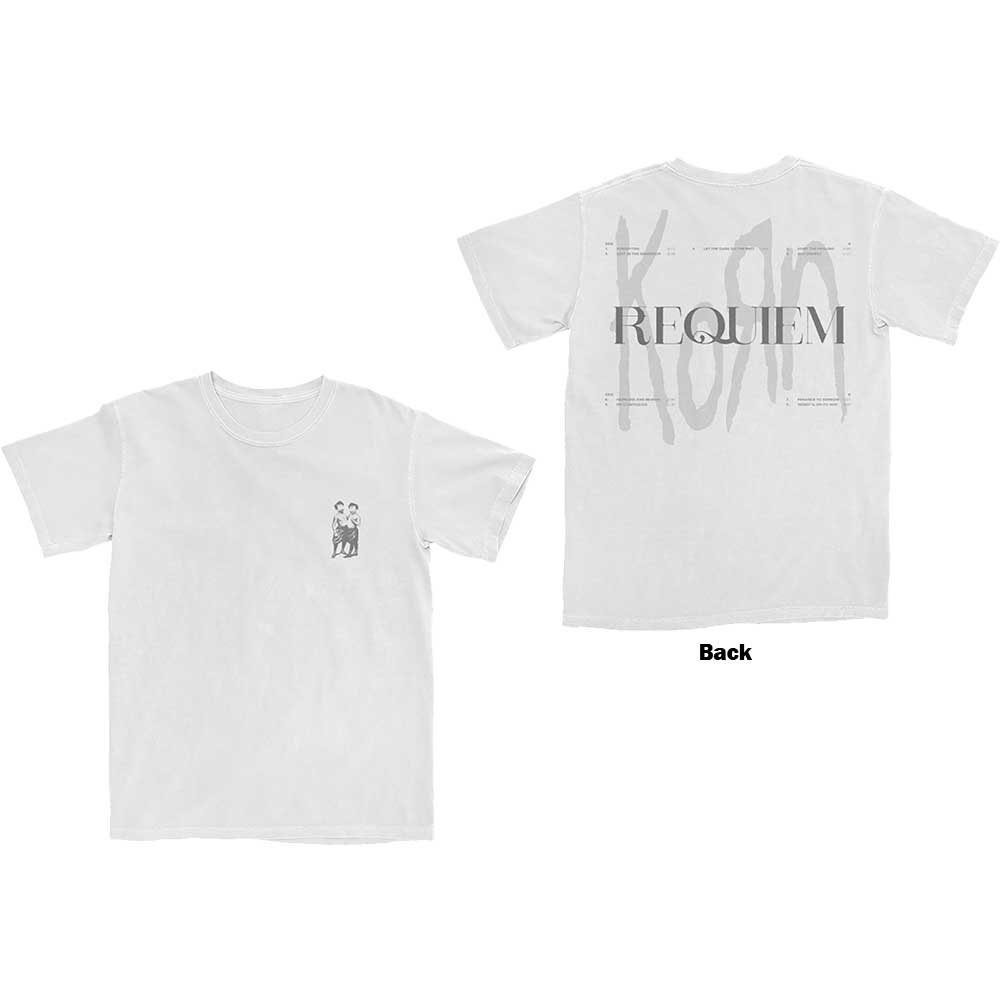 Korn Unisex T-Shirt: Requiem (Back Print) by Korn