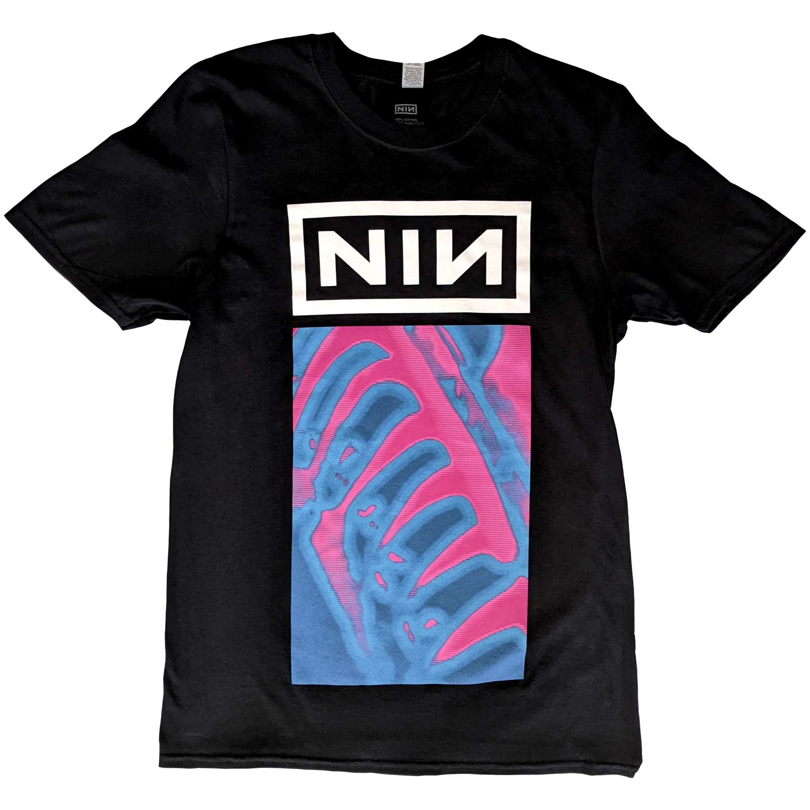 Nine Inch Nails Unisex T-Shirt: Pretty Hate Machine Neon by Nine Inch Nails