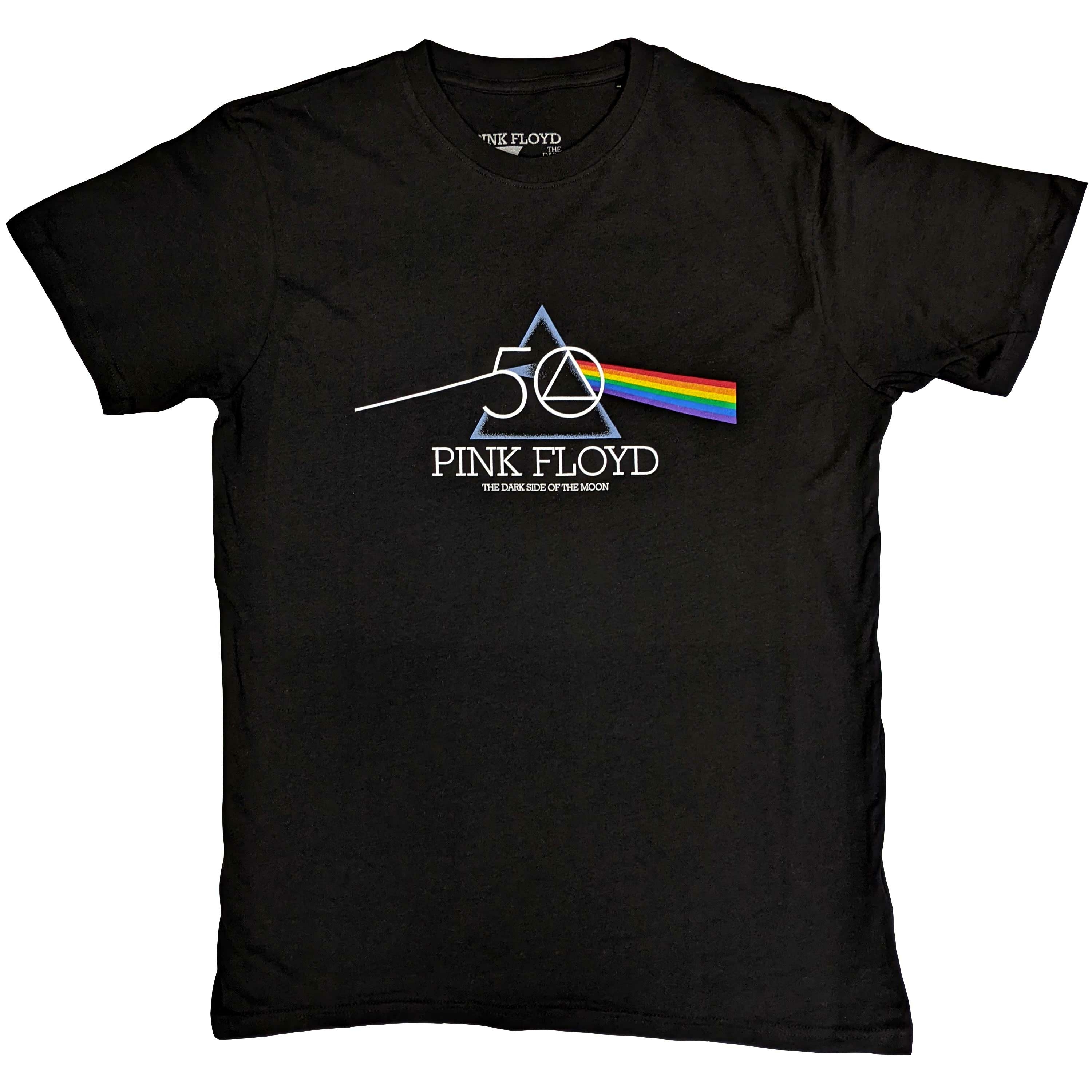 Sweatshirt Pink Floyd Prism - T-Shirt à Manches Longues - 80% Coton 20% Polyester - Hommage Au Groupe Rock Légendaire