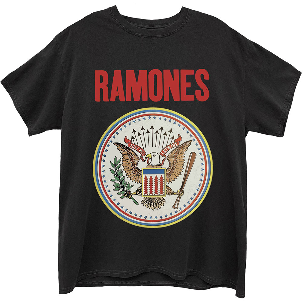 Ramones Unisex T-Shirt: Full Colour Seal by Ramones