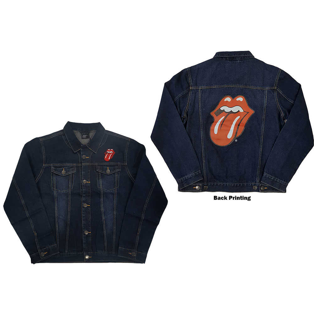 Rolling Stones Men's Classic Tongue Logo Zippered Hoodie - Black, 2X-Large, Cotton Blend Hooded Sweatshirt - View #9