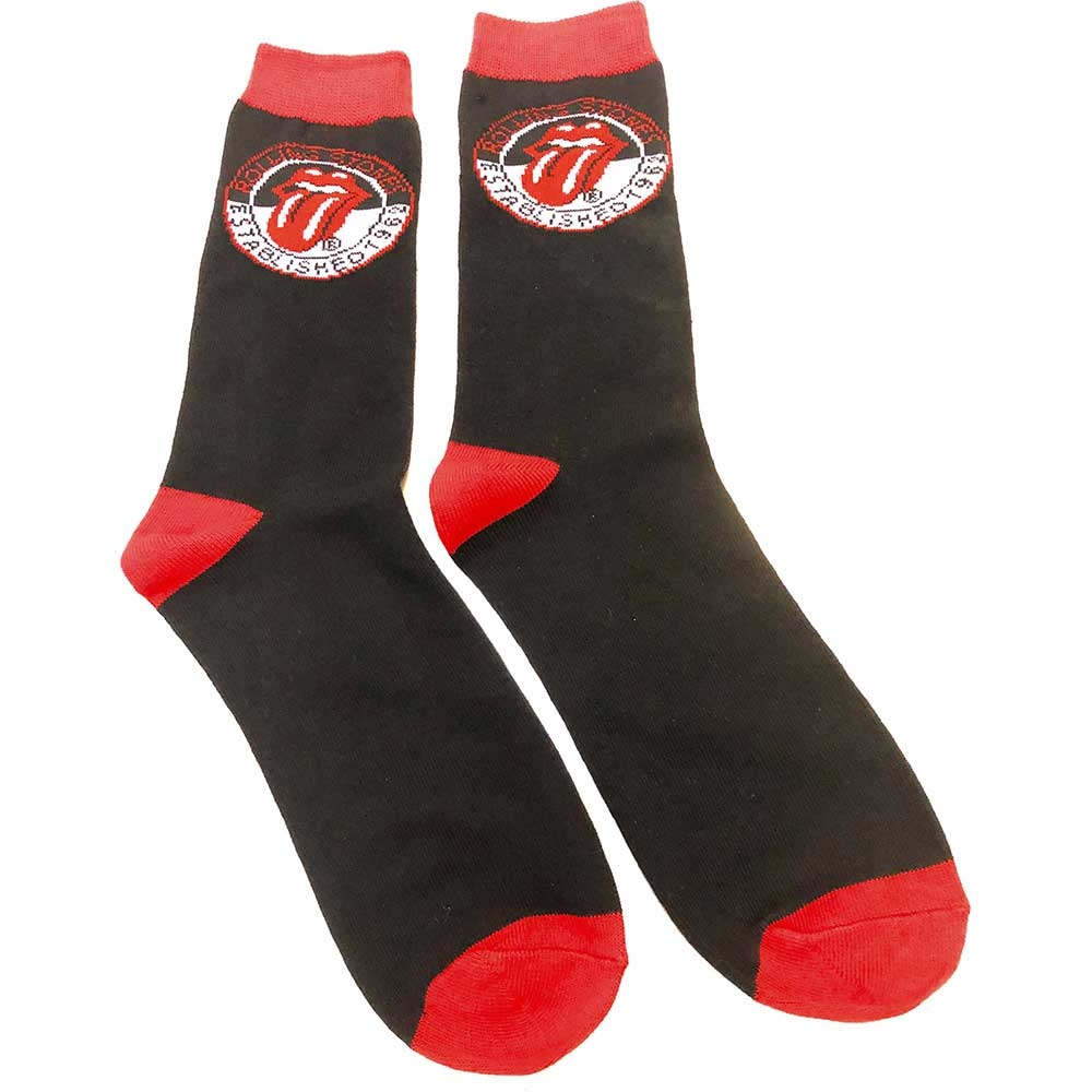 The Rolling Stones Unisex Ankle Socks: Established (UK Size 7 - 11) by ...