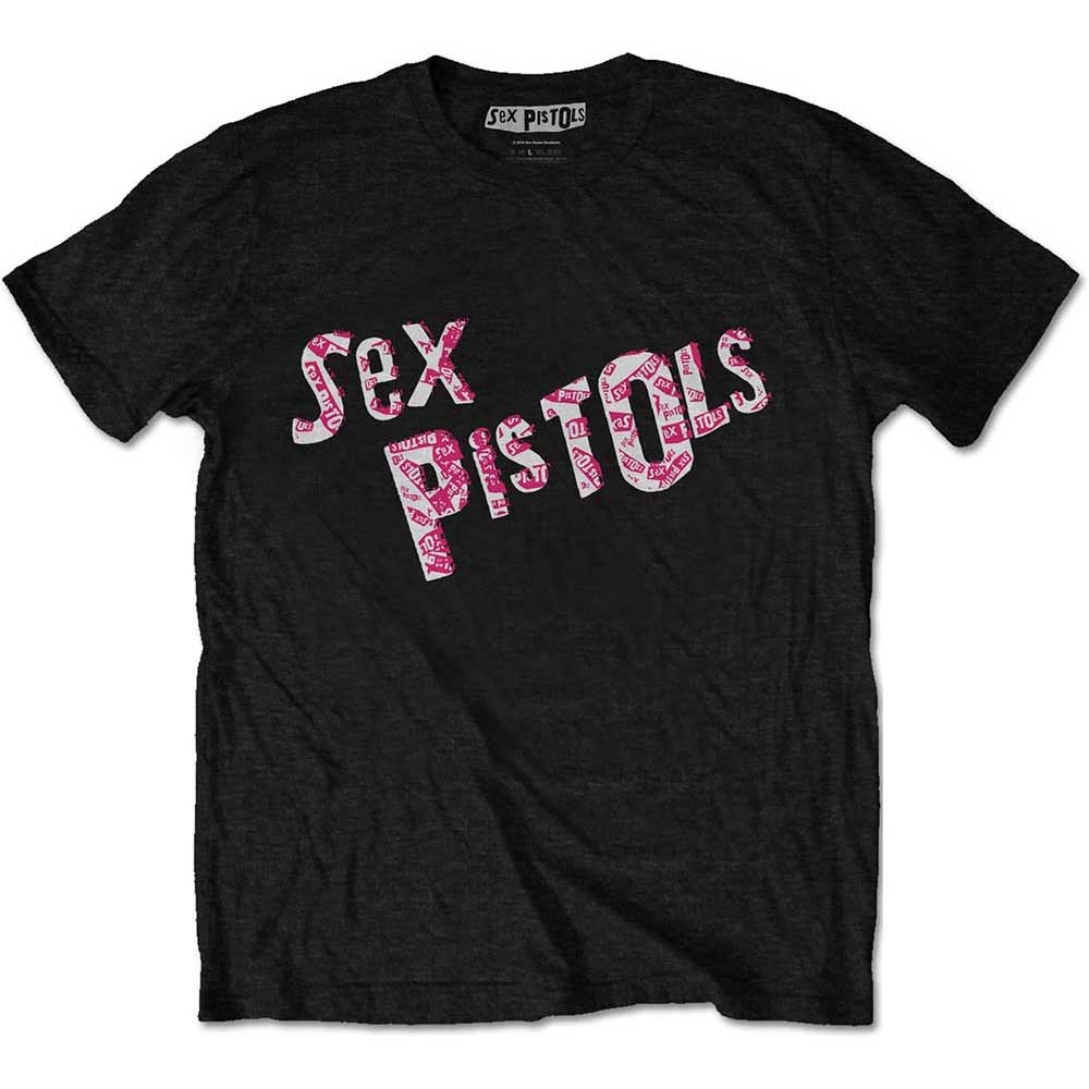 The Sex Pistols Unisex T Shirt Multi Logo By The Sex Pistols