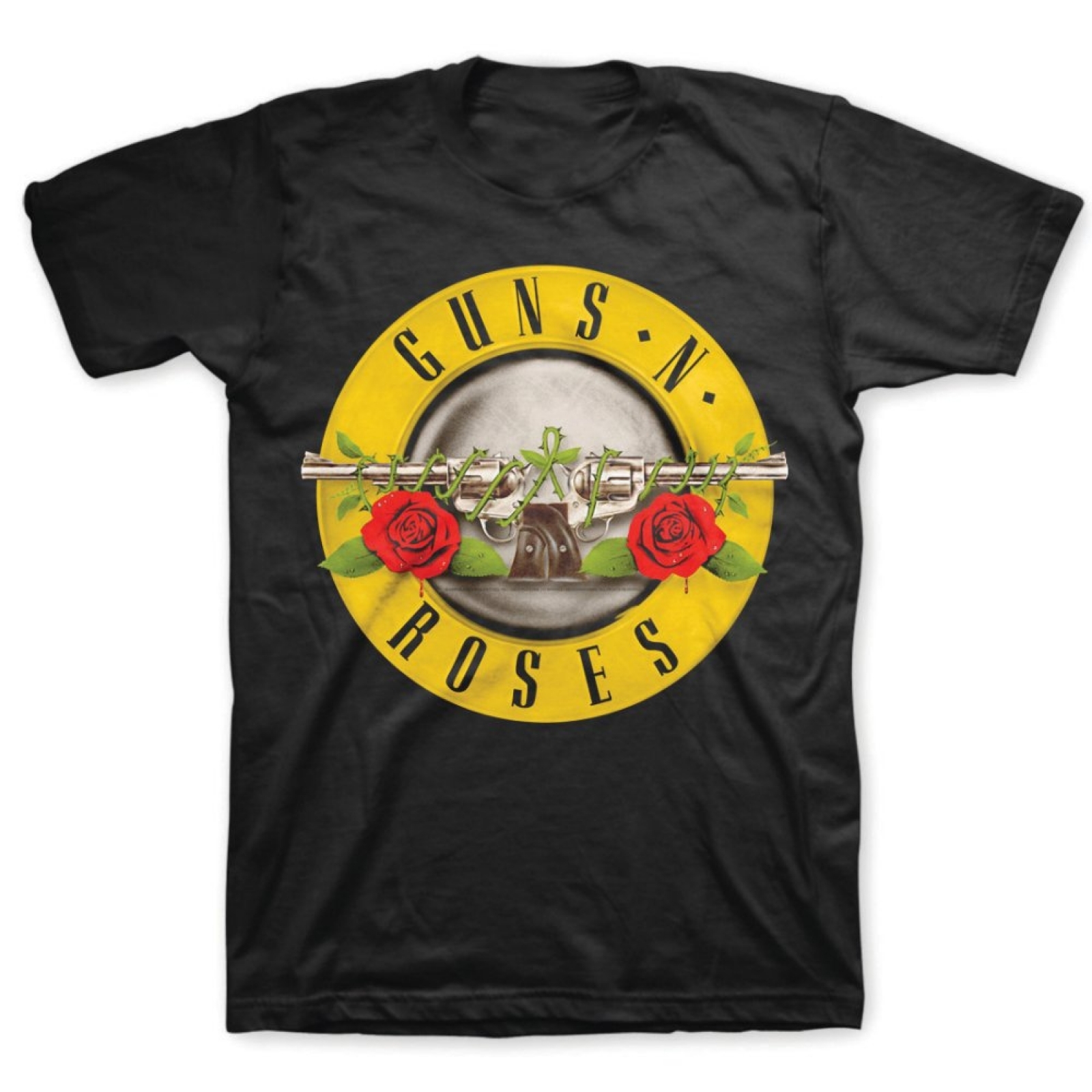 Guns N Roses Classic Logo Black T-Shirt
