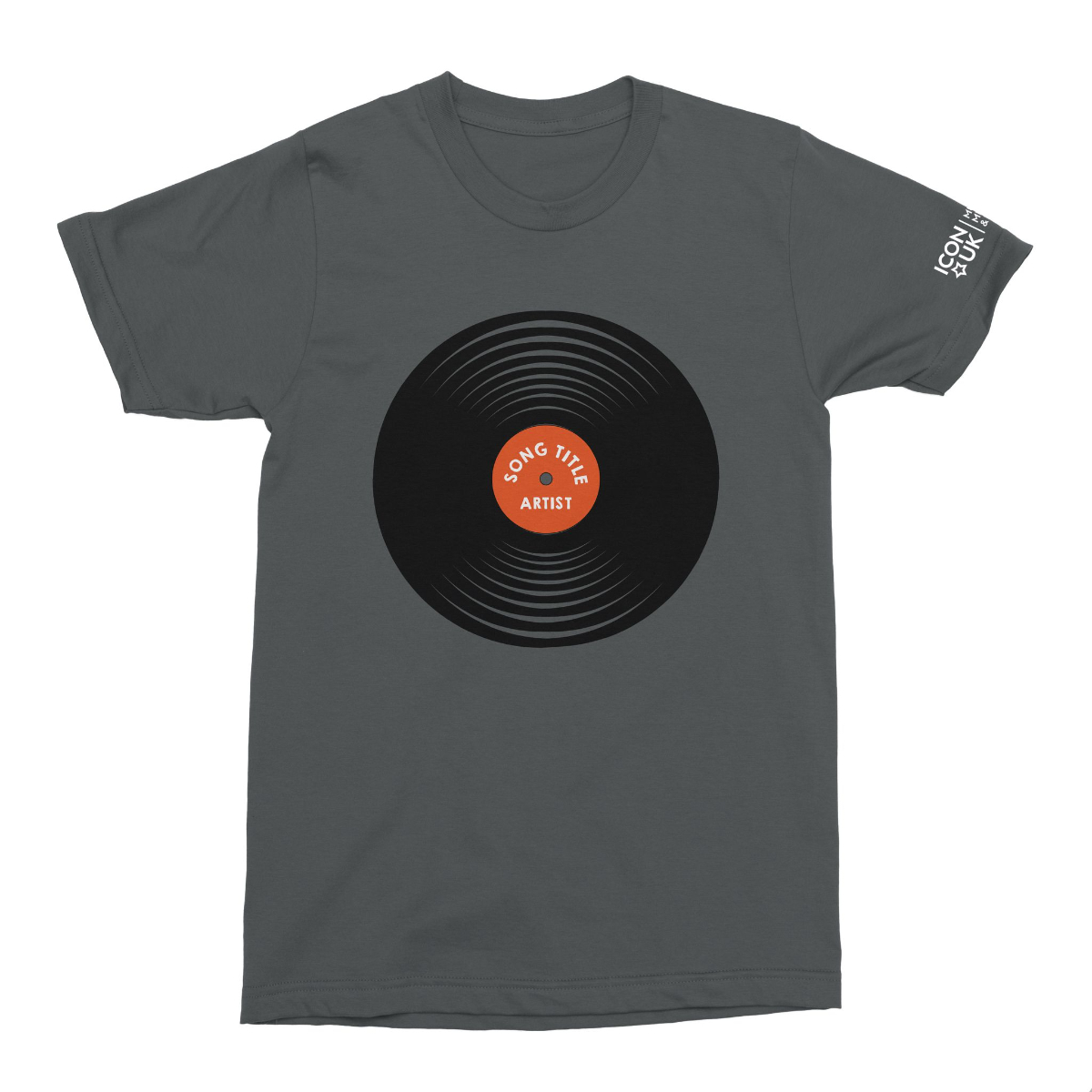 Vinyl Record TShirt by Icon Custom Shop