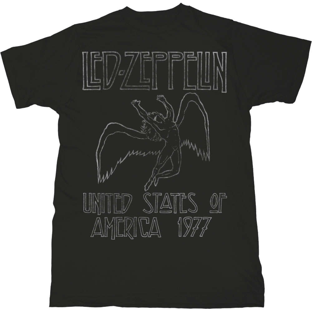led zeppelin 77 tour shirt