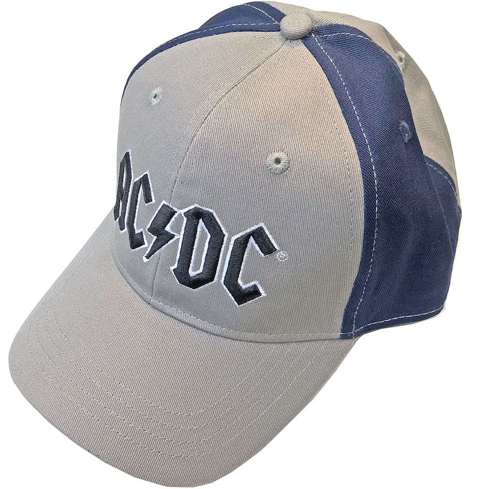 AC/DC Unisex Baseball Cap: Black Logo (2 Tone) by AC/DC - Main Image