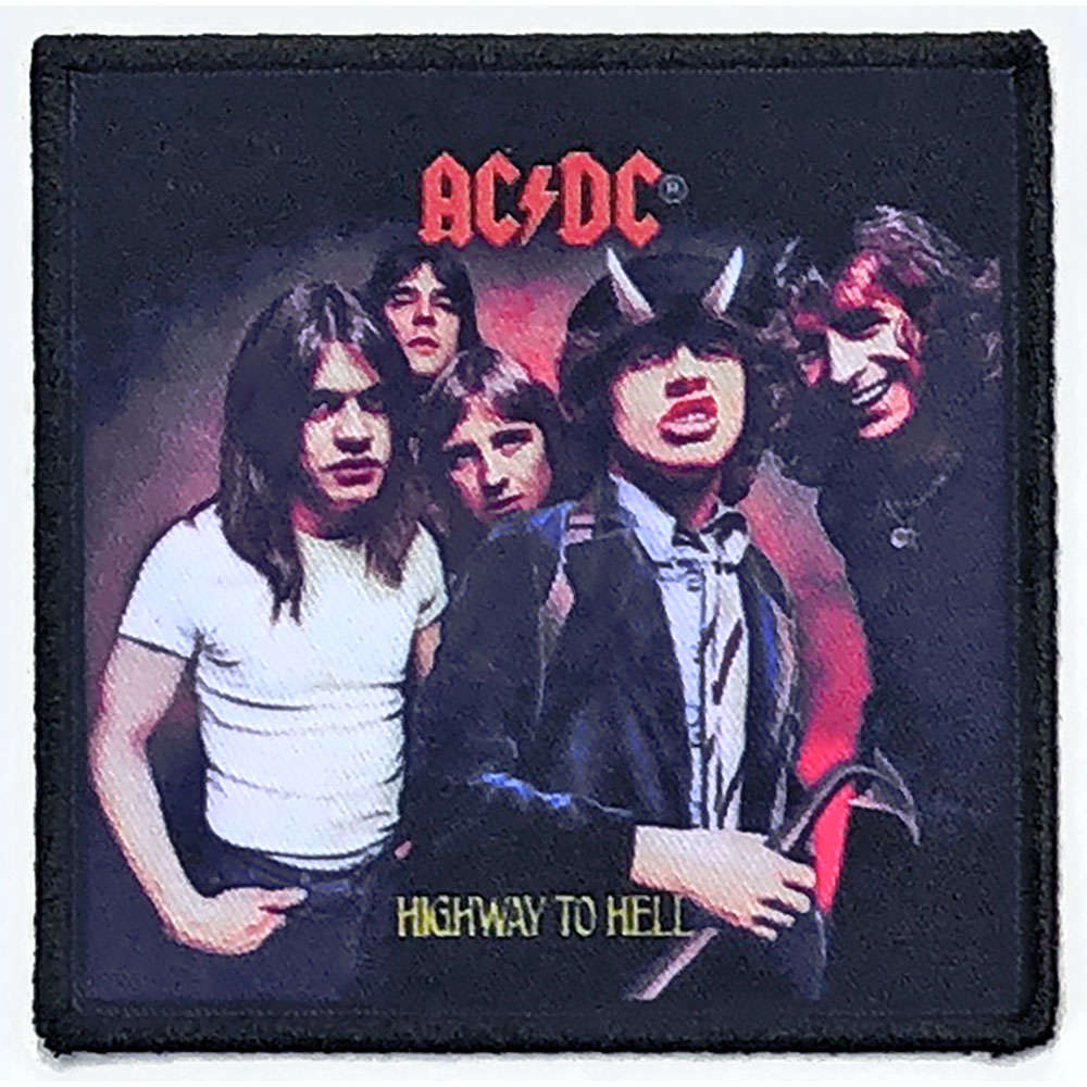 AC/DC Standard Patch: Highway To Hell (Album Cover) by AC/DC (ACDCALBPAT05)