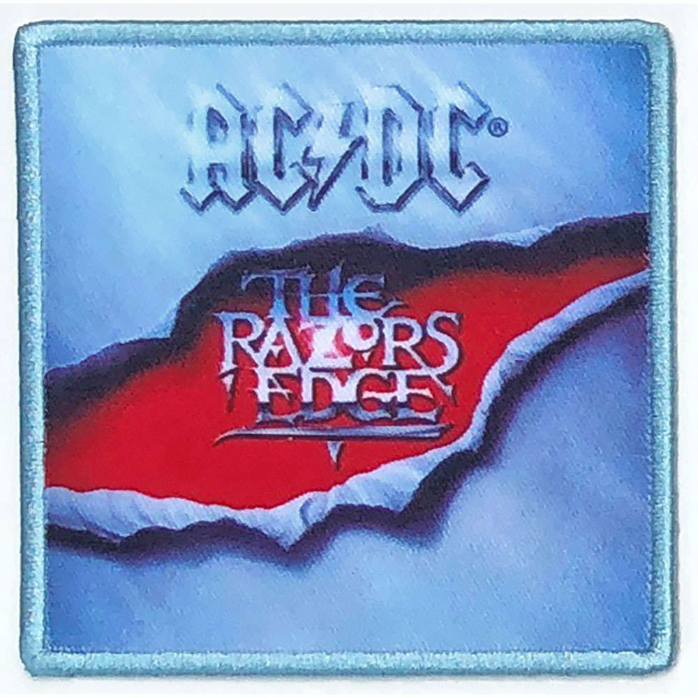 AC/DC Standard Patch: The Razors Edge (Album Cover) by AC/DC (ACDCALBPAT11)