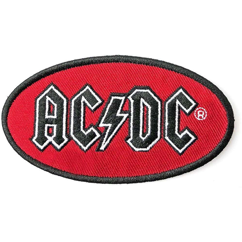AC/DC Standard Patch: Oval Logo by AC/DC (ACDCPAT03)