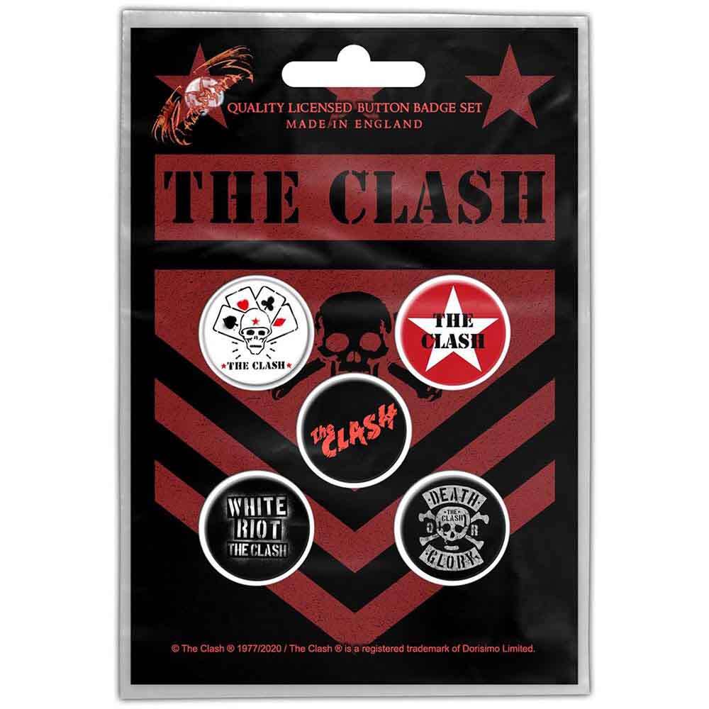 The Clash Button Badge Pack: London Calling by The Clash (BB083)