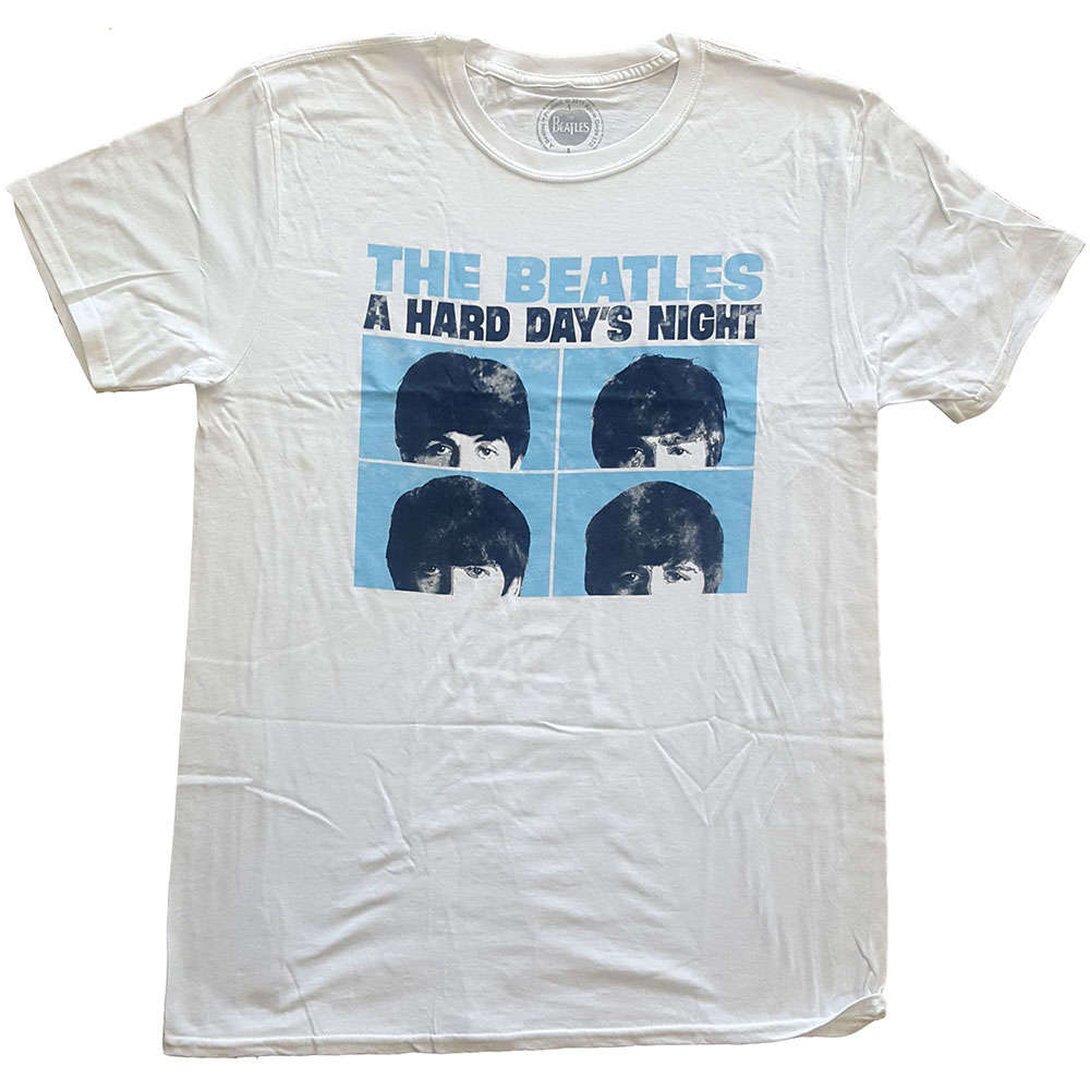 The Beatles Unisex T-Shirt: Hard Days Night Pastel by The Beatles