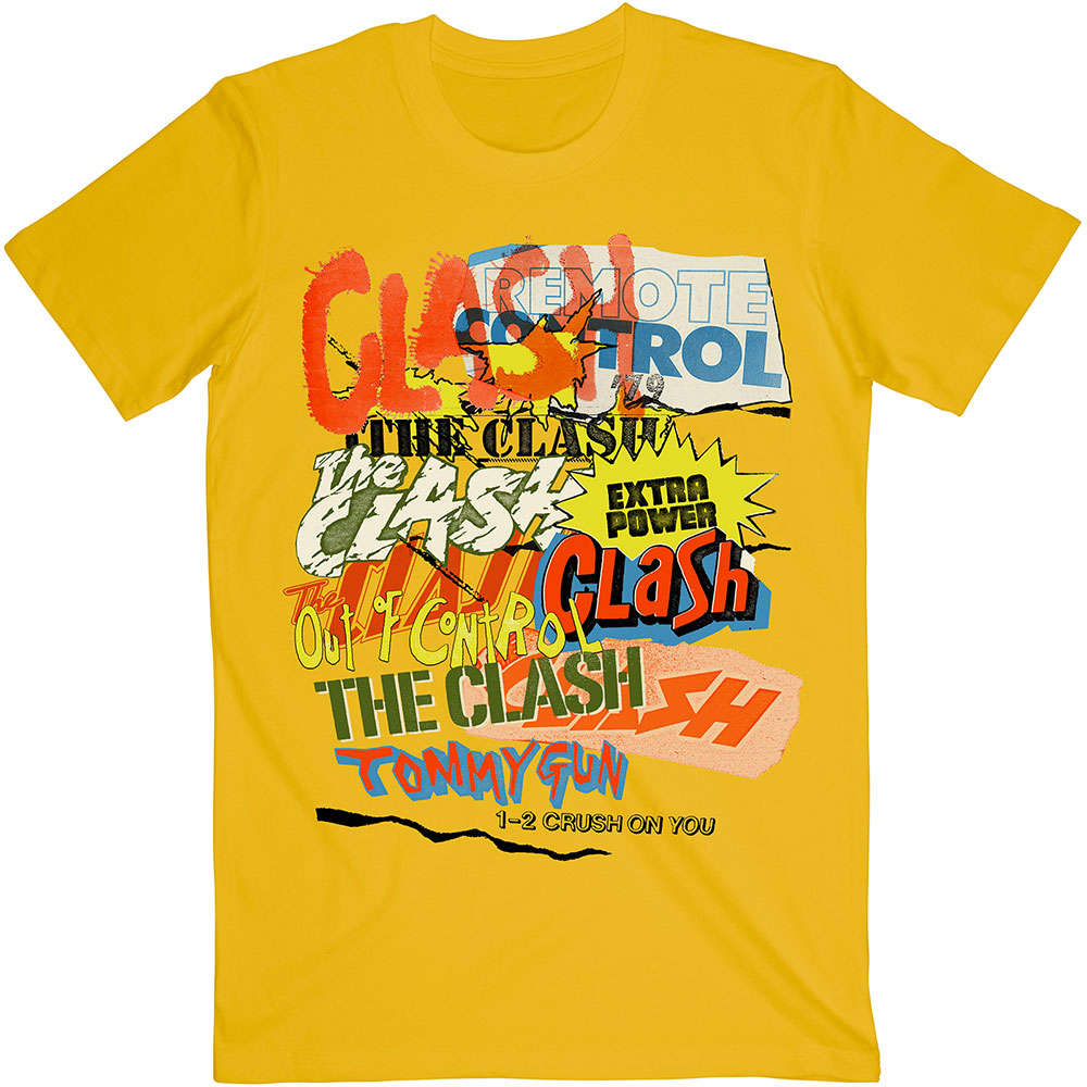 買う バンドT The Clash Tシャツ/カットソー(半袖/袖なし)