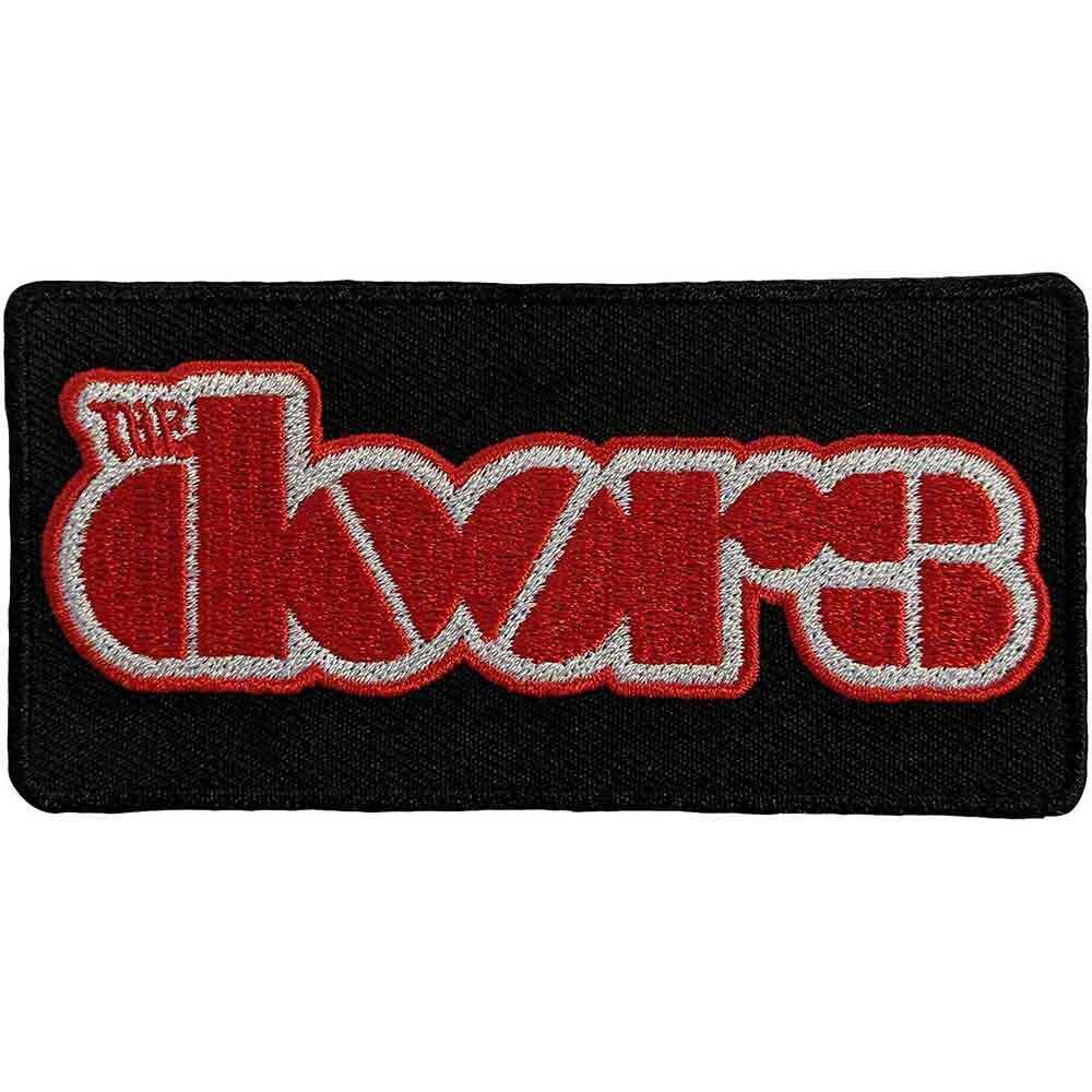 The Doors Standard Woven Patch: Red Logo by The Doors (DOPAT08)
