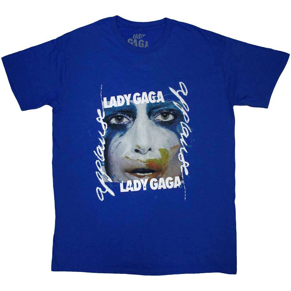 Lady Gaga Unisex T-Shirt: Artpop Facepaint by Lady Gaga