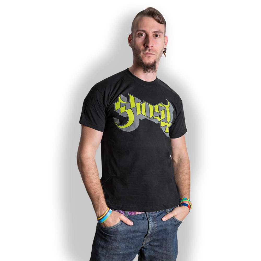 tee-shirt métal pour hommes Ghost - Keyline Logo - ROCK OFF