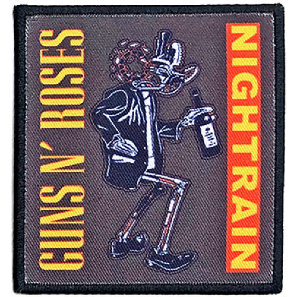 Guns N Roses Patched Denim Jacket Vintage Rock Music Band 