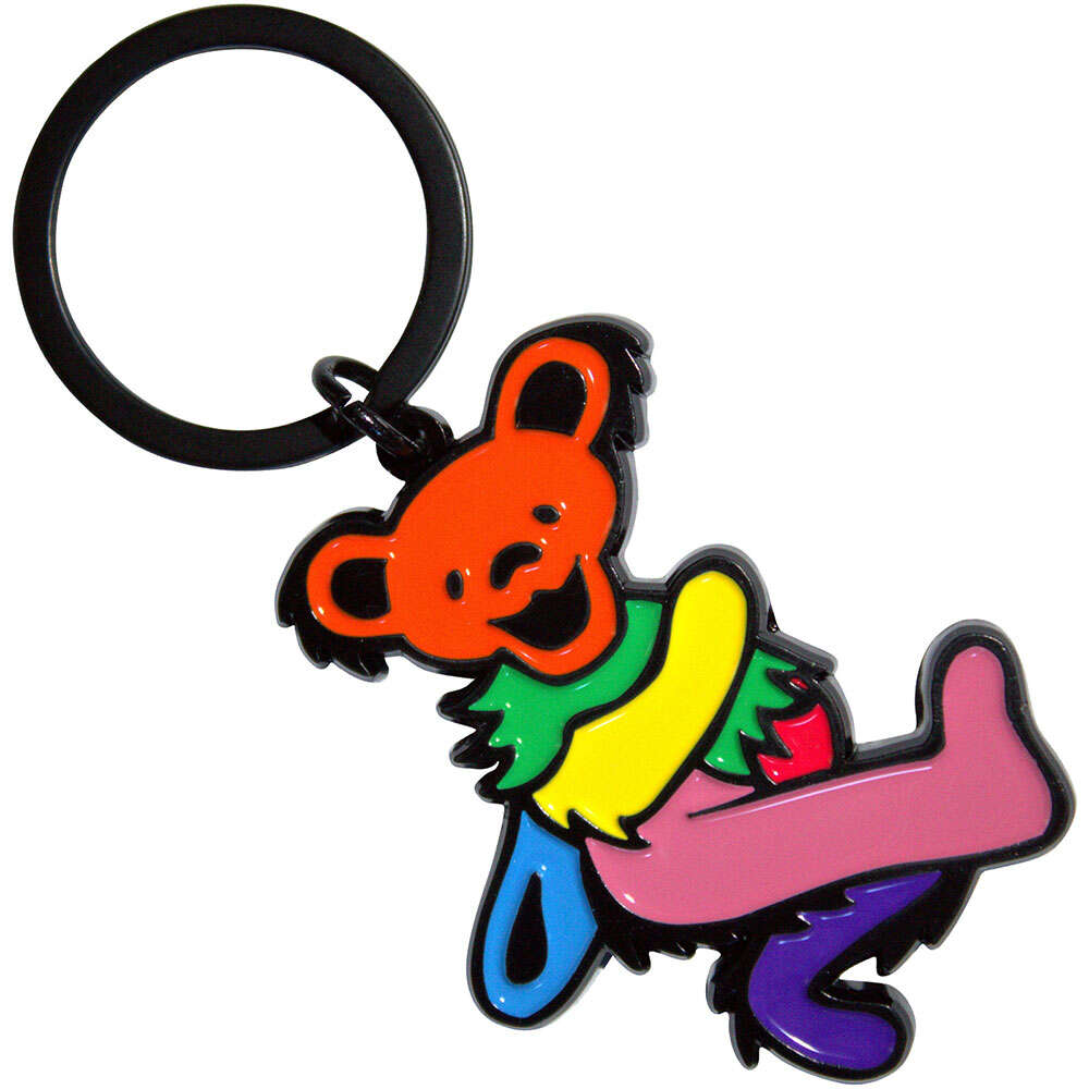 Grateful Dead Keychain: Pink Body Dancing Bear by Grateful Dead ...