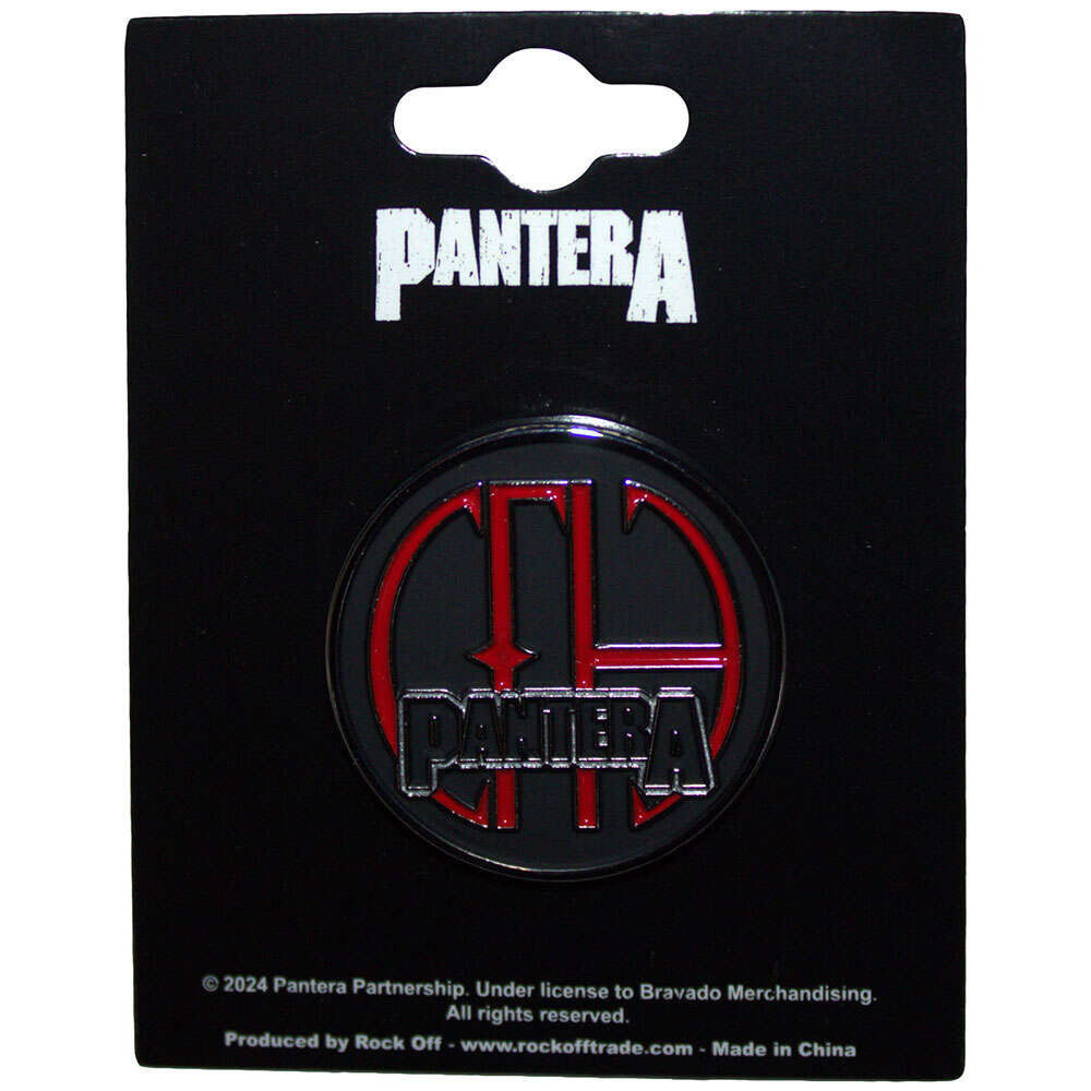 Pantera Pin Badge: Cowboys From Hell Logo by Pantera (PANTPIN11)