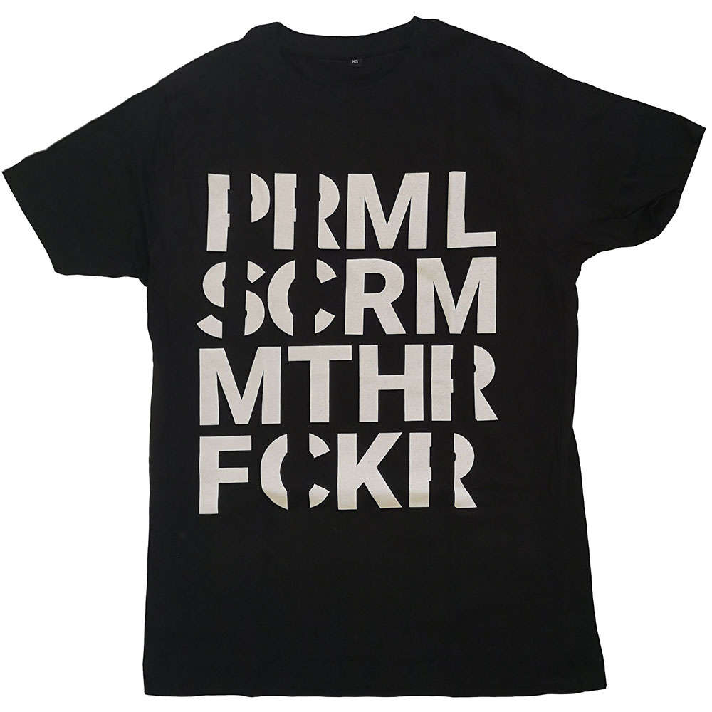 Primal Scream Unisex T-Shirt: Muthafucka (Ex Tour) by Primal