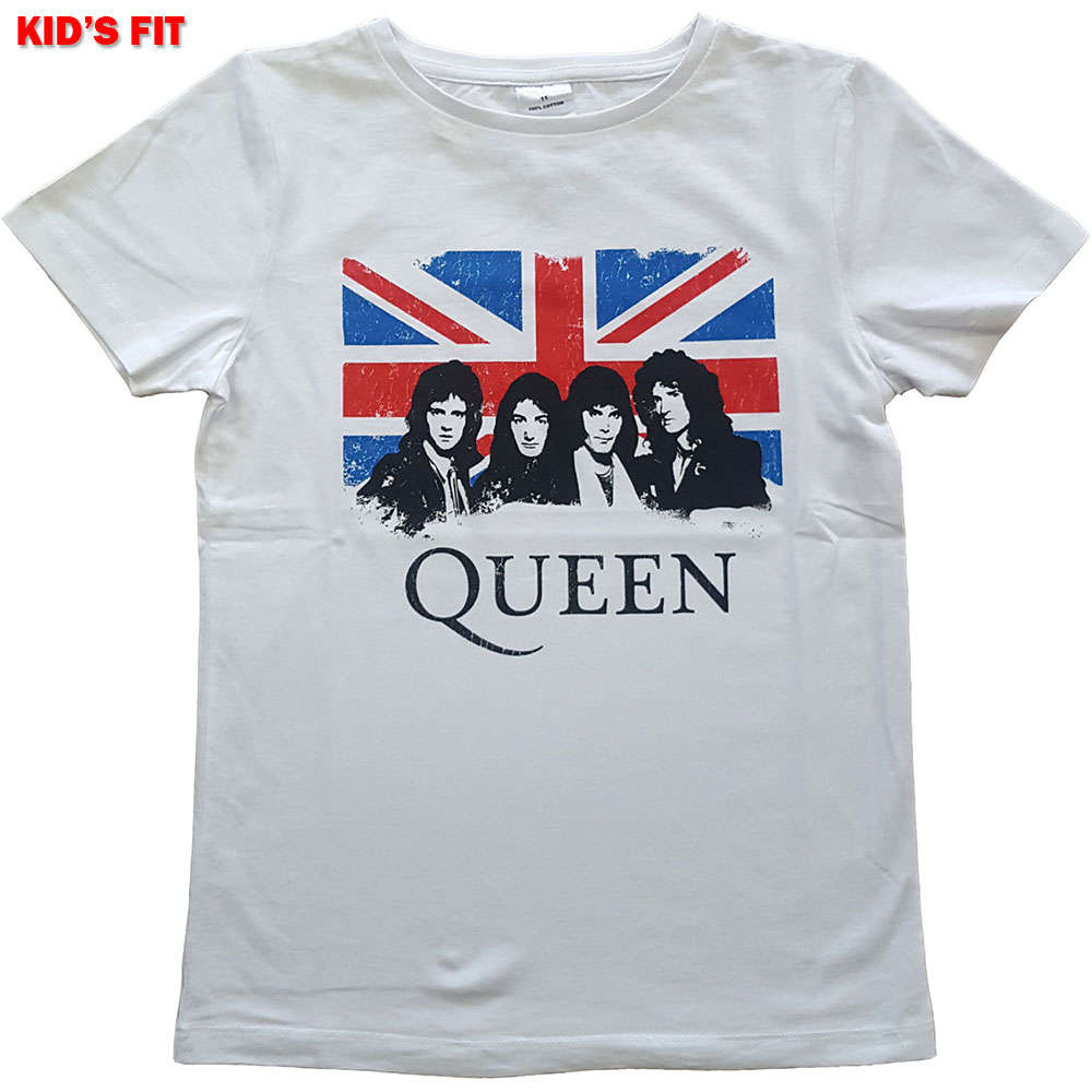 Official Queen Union Jack Rock Band T-Shirt