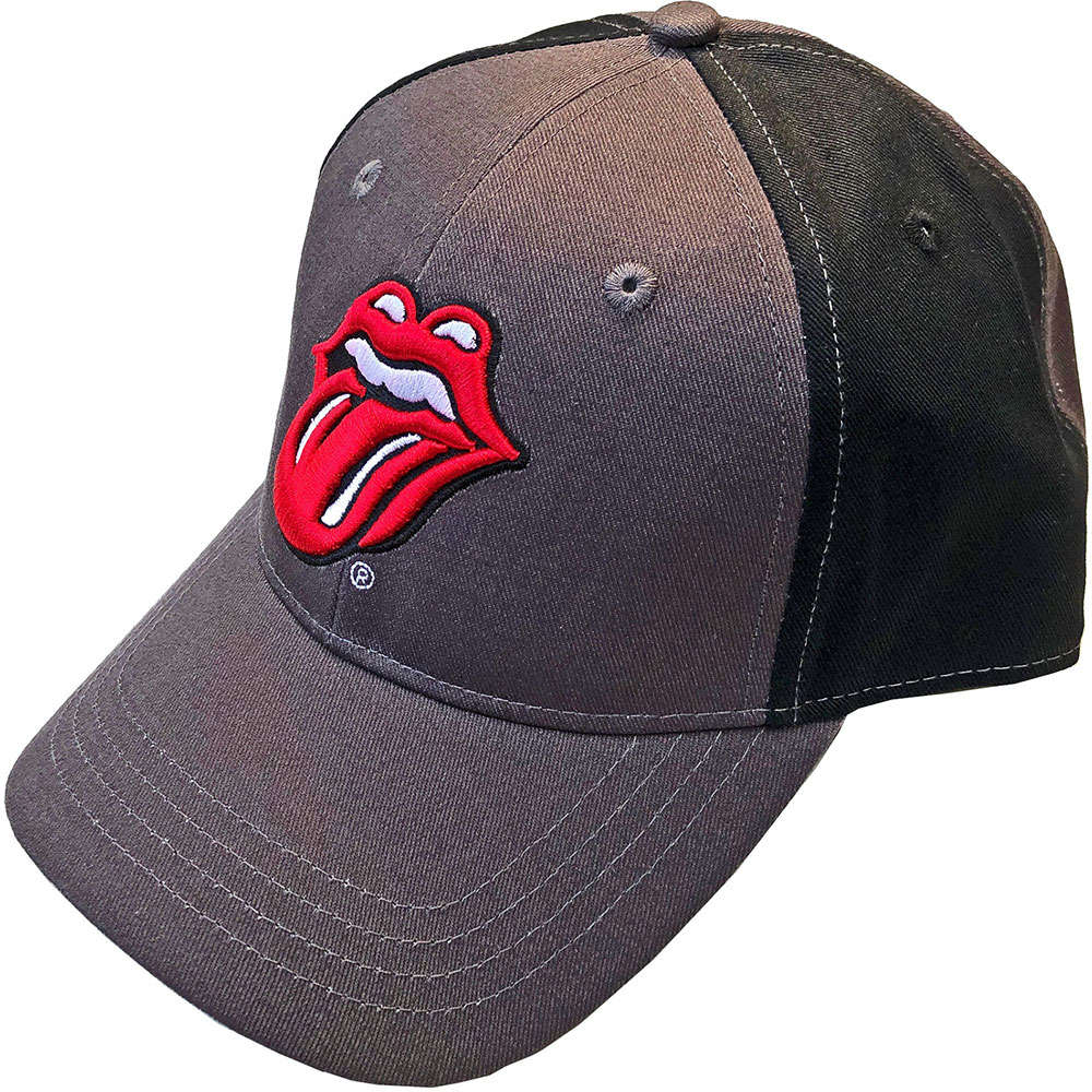 The Rolling Stones Unisex Baseball Cap Classic Tongue (2 Tone) by The