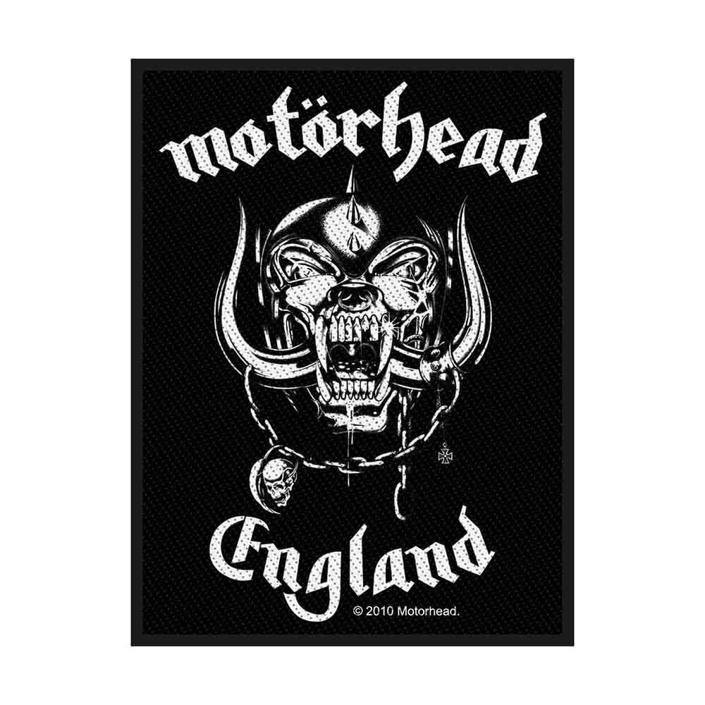 C&D Visionary Motorhead England Embroidered Patch - Multi Color Iron-On Or Sew-On Design